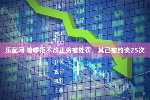 乐配网 哈啰拒不改正将被处罚，其已被约谈25次